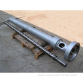 Single screw barrel for PE pipes